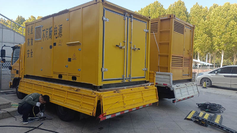 贵德柴油发电机组和UPS电源配合使用时的注意事项